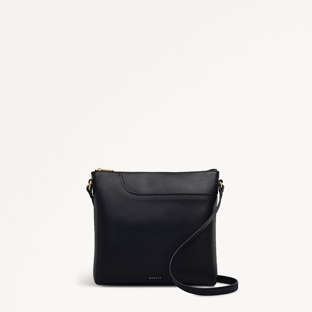 Black Large Ziptop North-South Cross Body Bag - Radley London Women