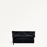 Black Medium Flapover Clutch Bag - Radley London Women