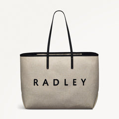 Black Large Open Top Tote Bag - Radley London Women