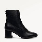 Black Heeled Lace Up Boot - Radley London Women