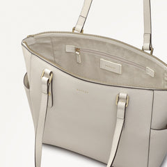 Chalk Large Ziptop Shoulder Bag - Radley London Women