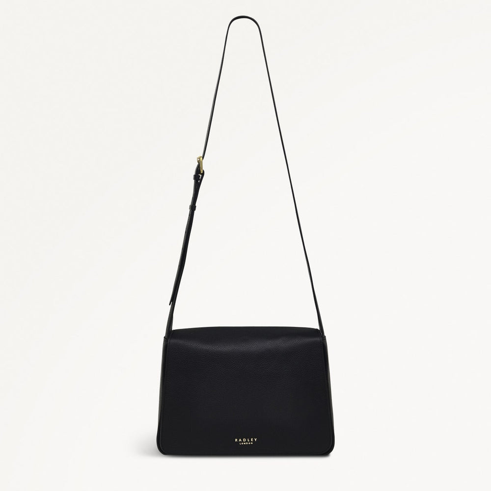 Black Large Flapover Cross Body Bag - Radley London Women
