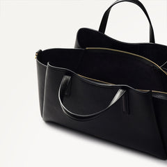 Black Large Ziptop Grab Bag - Radley London Women