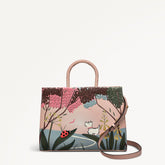 Prairie Pink Medium Ziptop Grab Bag - Radley London Women