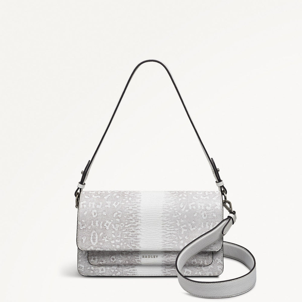 Bright White Medium Flapover Shoulder Bag - Radley London Women