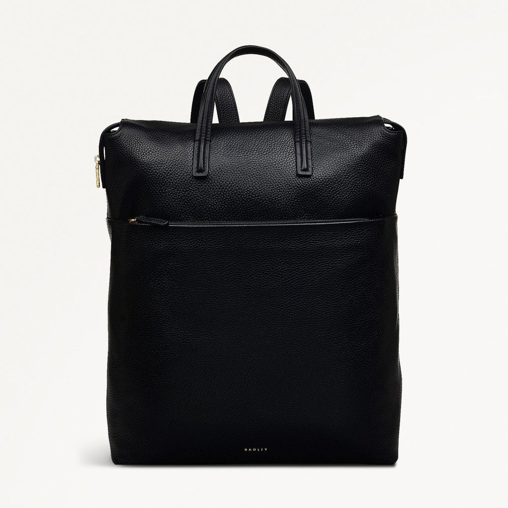 Black Large Ziptop Backpack - Radley London Women