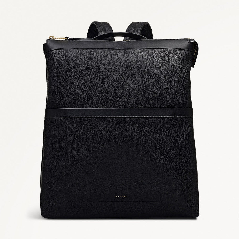 Black Large Ziptop Backpack - Radley London Women