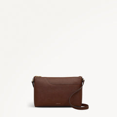 Chocolate Medium Ziptop East-West Cross Body Bag - Radley London Women
