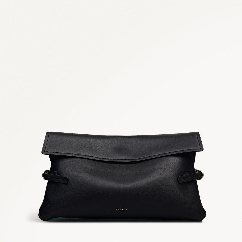 Black Large Flapover Clutch Bag - Radley London Women