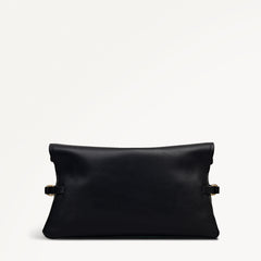Black Large Flapover Clutch Bag - Radley London Women
