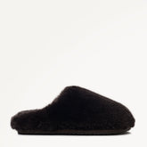 Chocolate Luxe Shearling Fluff Mule - Radley London Women