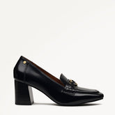 Black Trim Heeled Loafer - Radley London Women