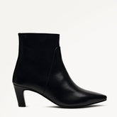 Black Clean Curve Heel Boot - Radley London Women