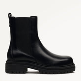 Black Chunky Square Toe Chelsea Boot - Radley London Women