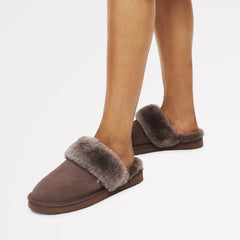 Mink Classic Shearling Cuff Mule - Radley London Women
