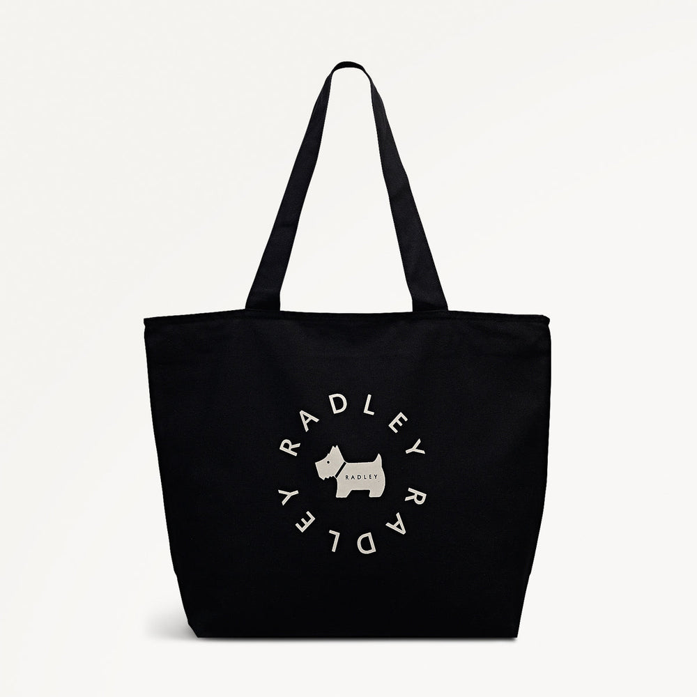 Black Large Ziptop Tote - Radley London Women