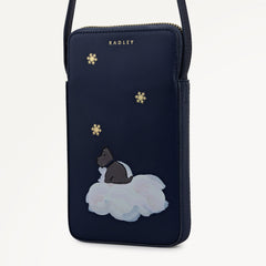 Dark Blue Medium Phone Cross Body Bag - Radley London Women