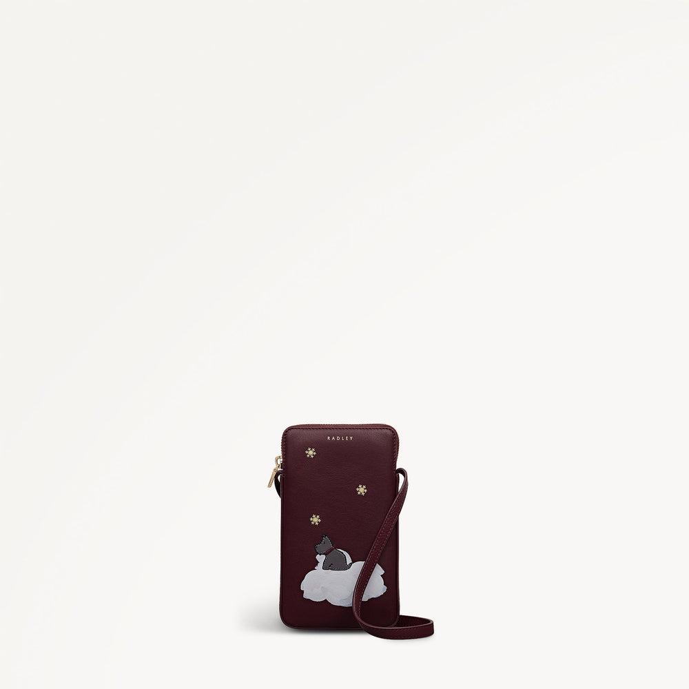 Dark Cherry Medium Phone Cross Body Bag - Radley London Women
