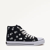Black Canvas Spot Trainer - Radley London Women