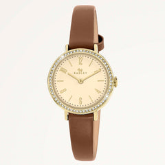 Windsor Lane 26Mm With Leather Strap Watch Cognac - RY21910A - Radley London Women