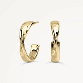 Gold Hammer Hoop Earrings - Radley London Women