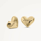 Gold Hammer Heart Earrings - Radley London Women
