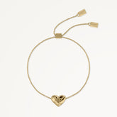 Gold Hammer Heart Bracelet - Radley London Women