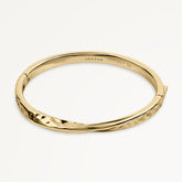 Gold Hammer Effect Bangle - Radley London Women