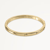 Gold Etched Bangle - Radley London Women
