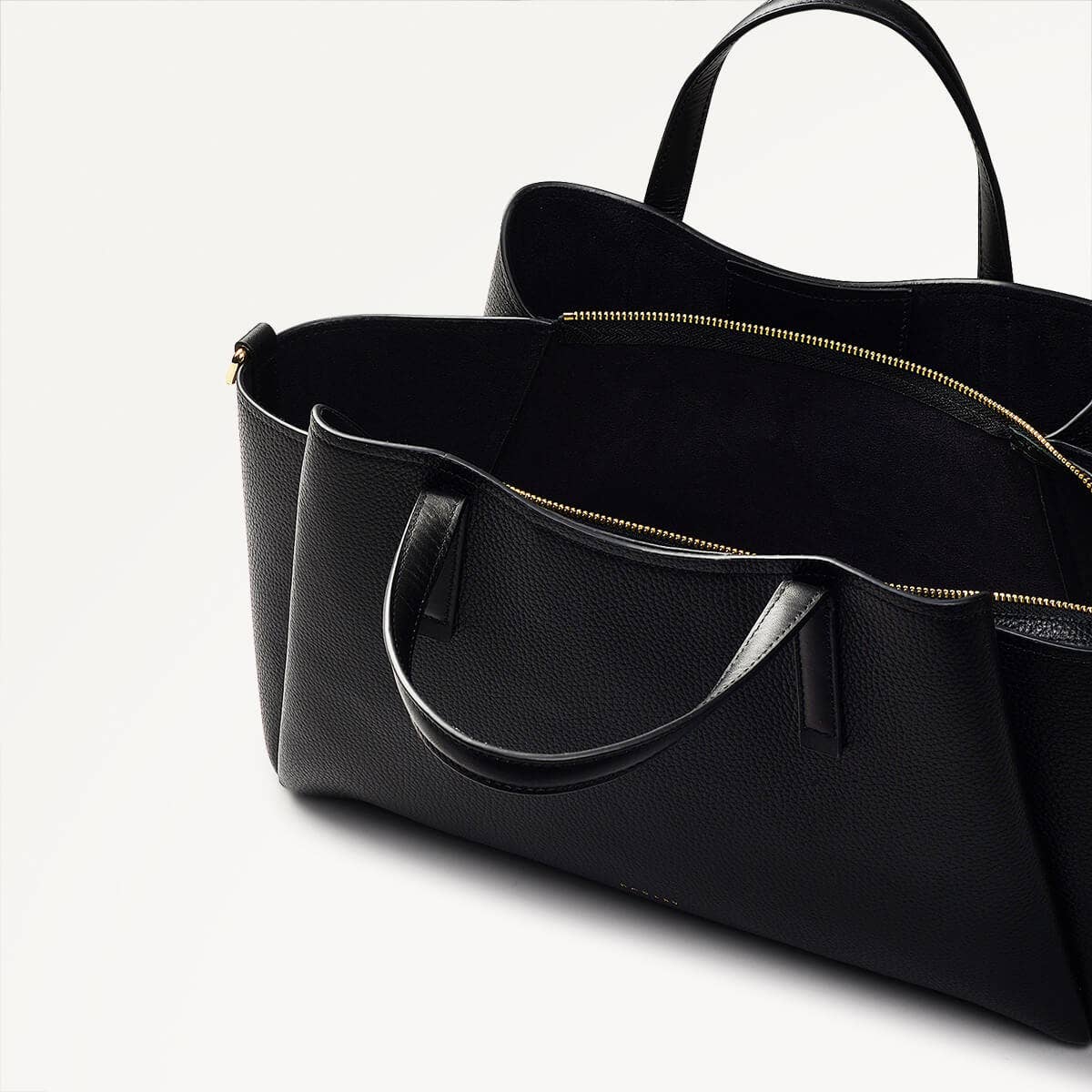 Black Large Ziptop Grab Bag - Radley London Women