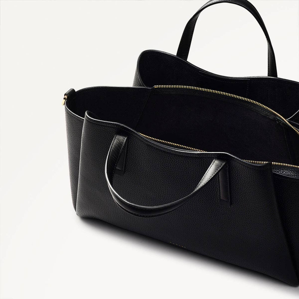 Black Large Ziptop Grab Bag - Radley London Women