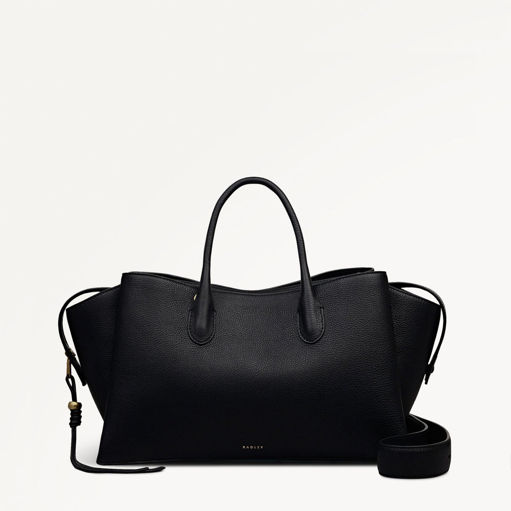 Black Large Ziptop Grab Bag - Radley London Women