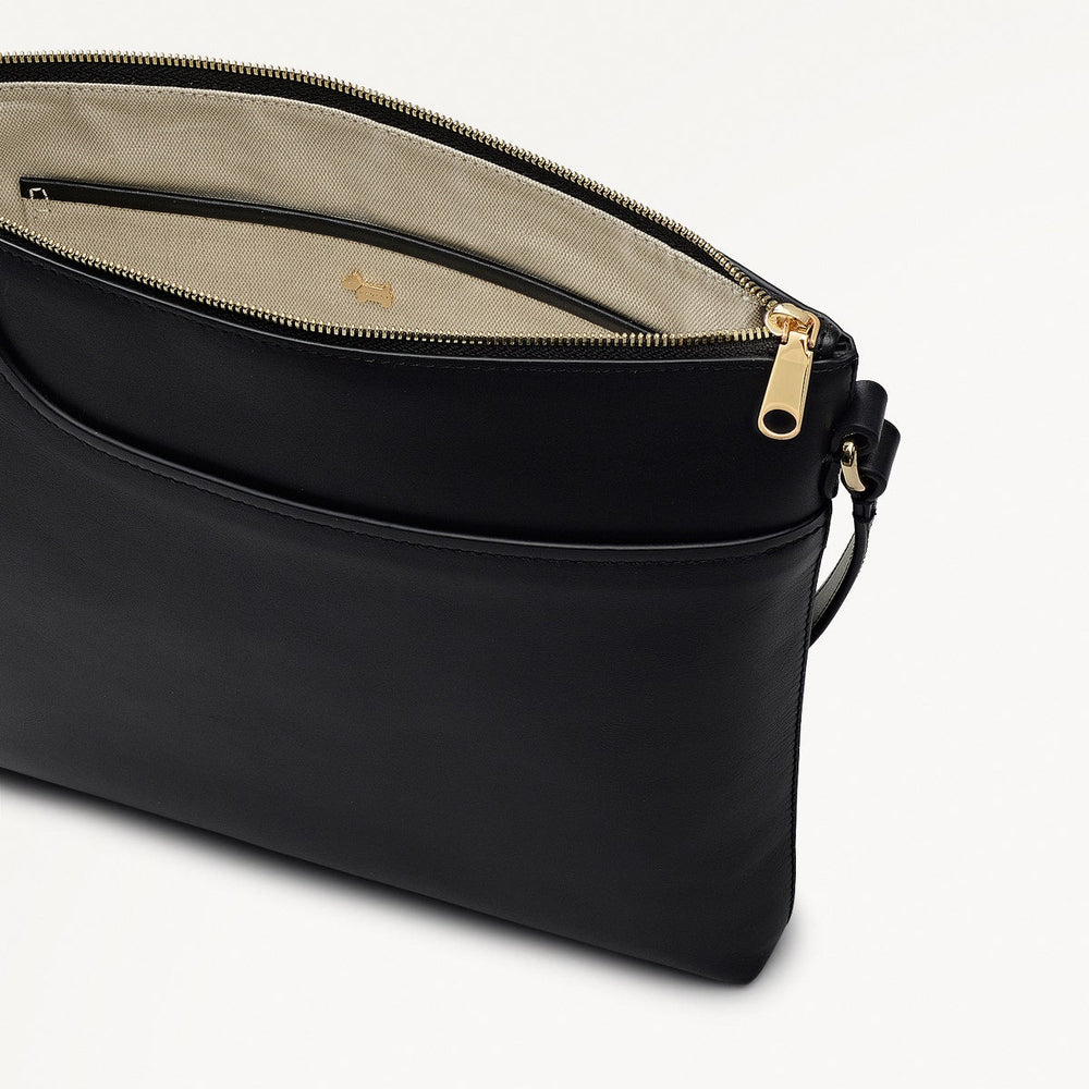 Black Large Ziptop North-South Cross Body Bag - Radley London Women