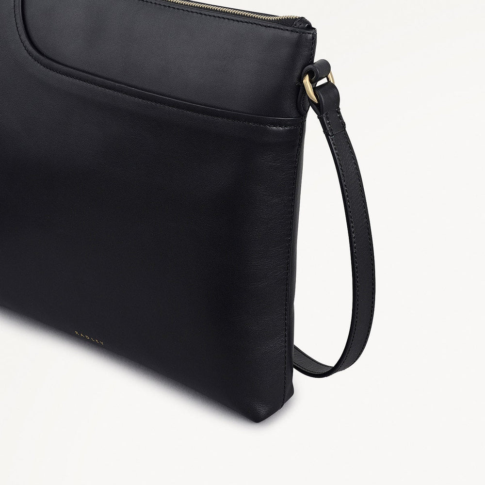 Black Large Ziptop North-South Cross Body Bag - Radley London Women