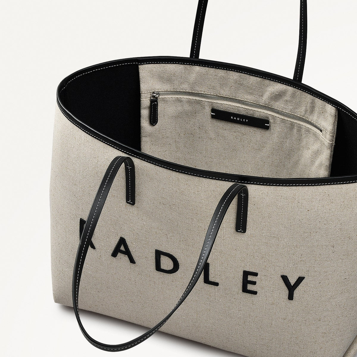 Black Large Open Top Tote Bag - Radley London Women