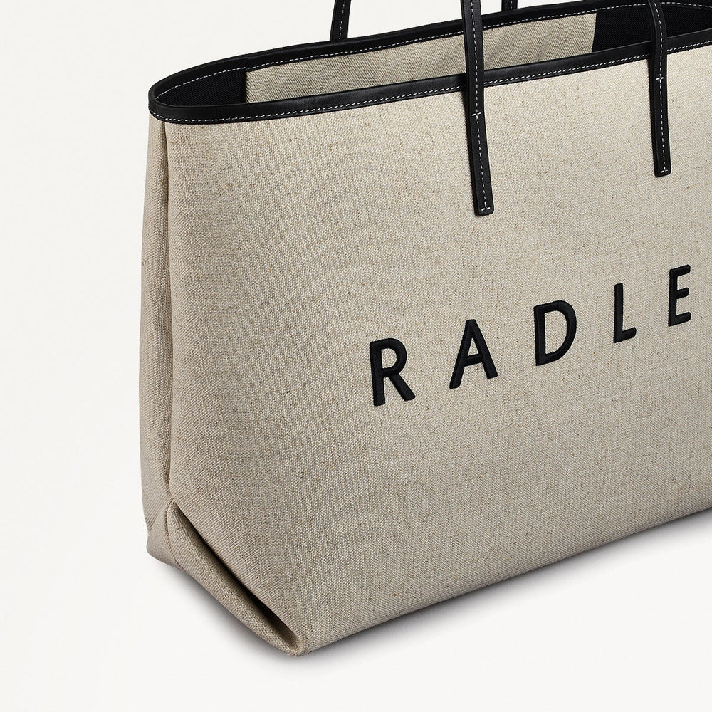 Black Large Open Top Tote Bag - Radley London Women