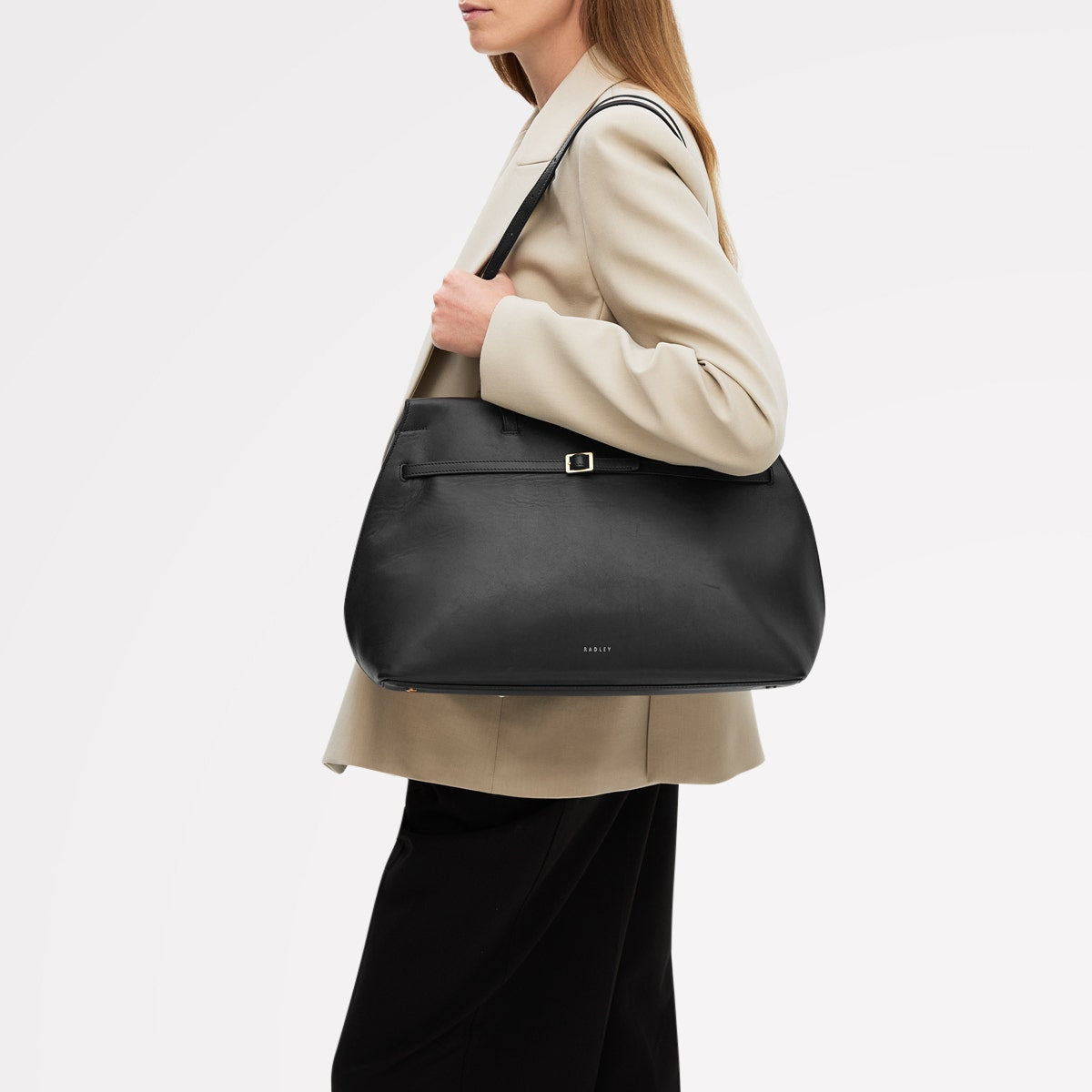 Black Large Ziptop Shoulder Bag - Radley London Women