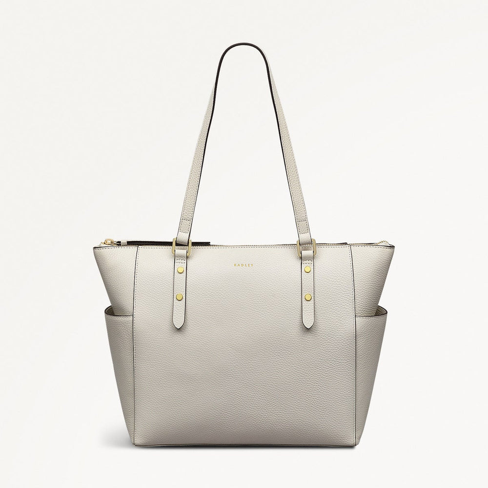 Chalk Large Ziptop Shoulder Bag - Radley London Women