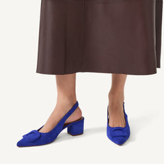 Royal Blue Heeled Slingback - Radley London Women