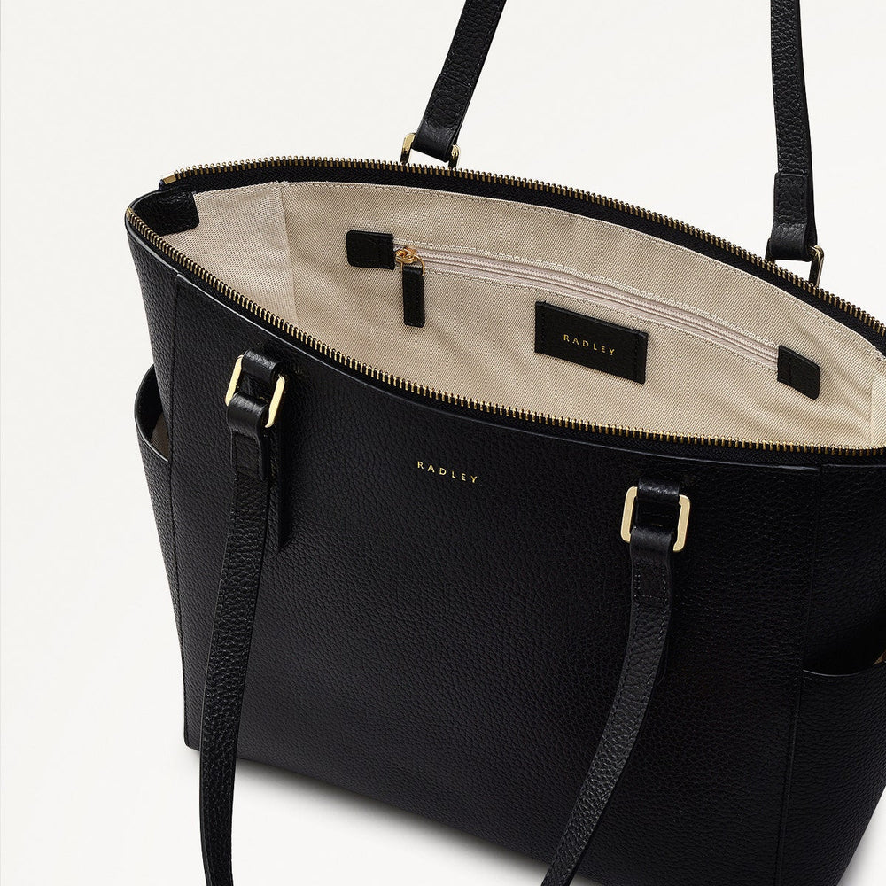 Black Large Ziptop Shoulder Bag - Radley London Women