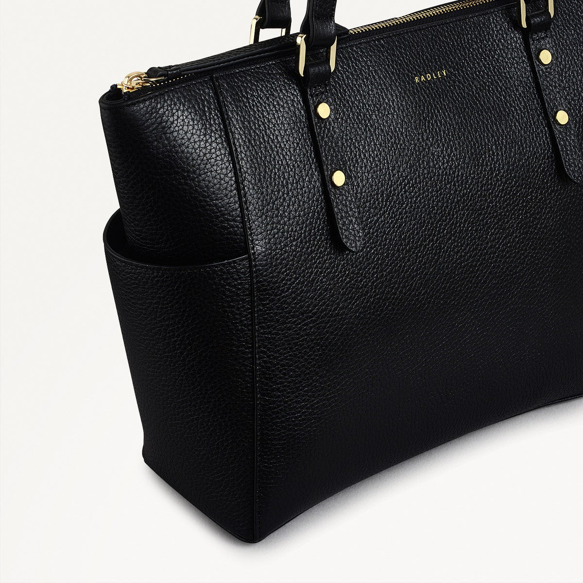 Black Large Ziptop Shoulder Bag - Radley London Women