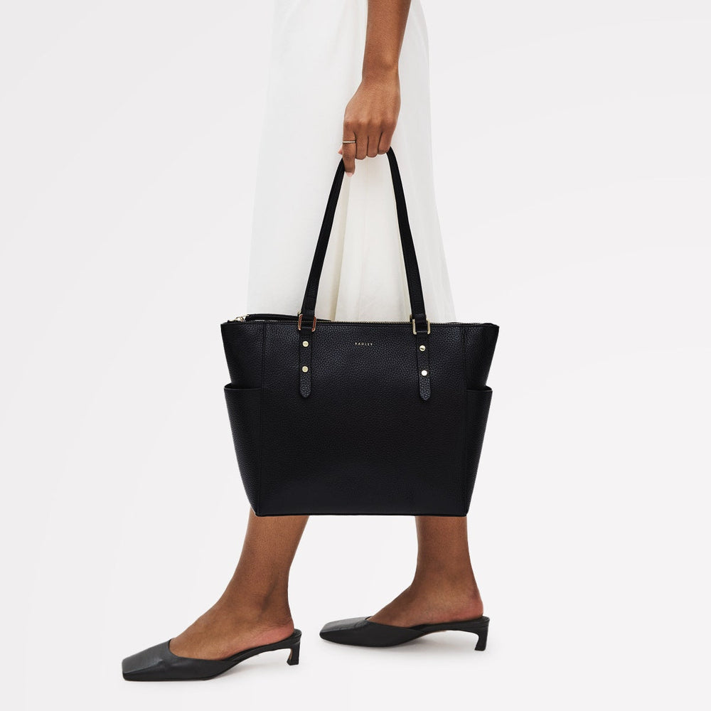 Black Large Ziptop Shoulder Bag - Radley London Women