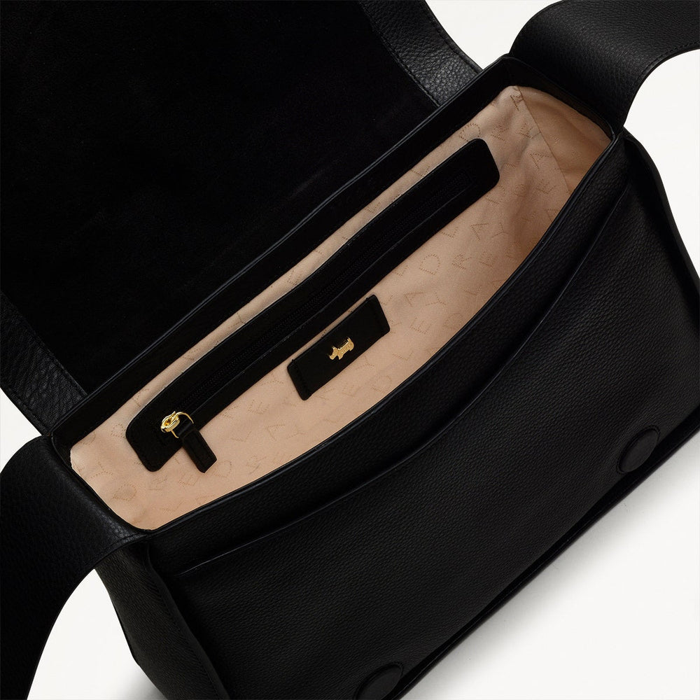Black Large Flapover Cross Body Bag - Radley London Women