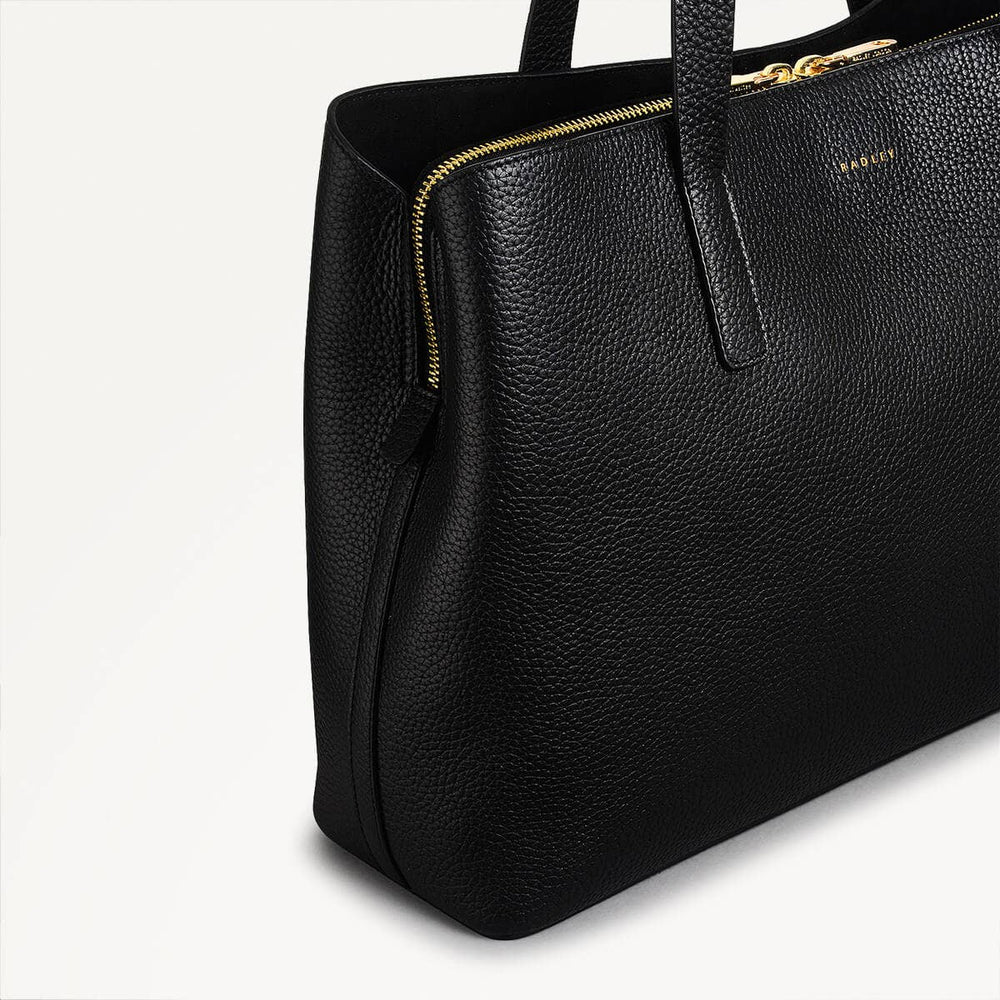 Black Large Ziptop Shoulder Bag - Radley London Women