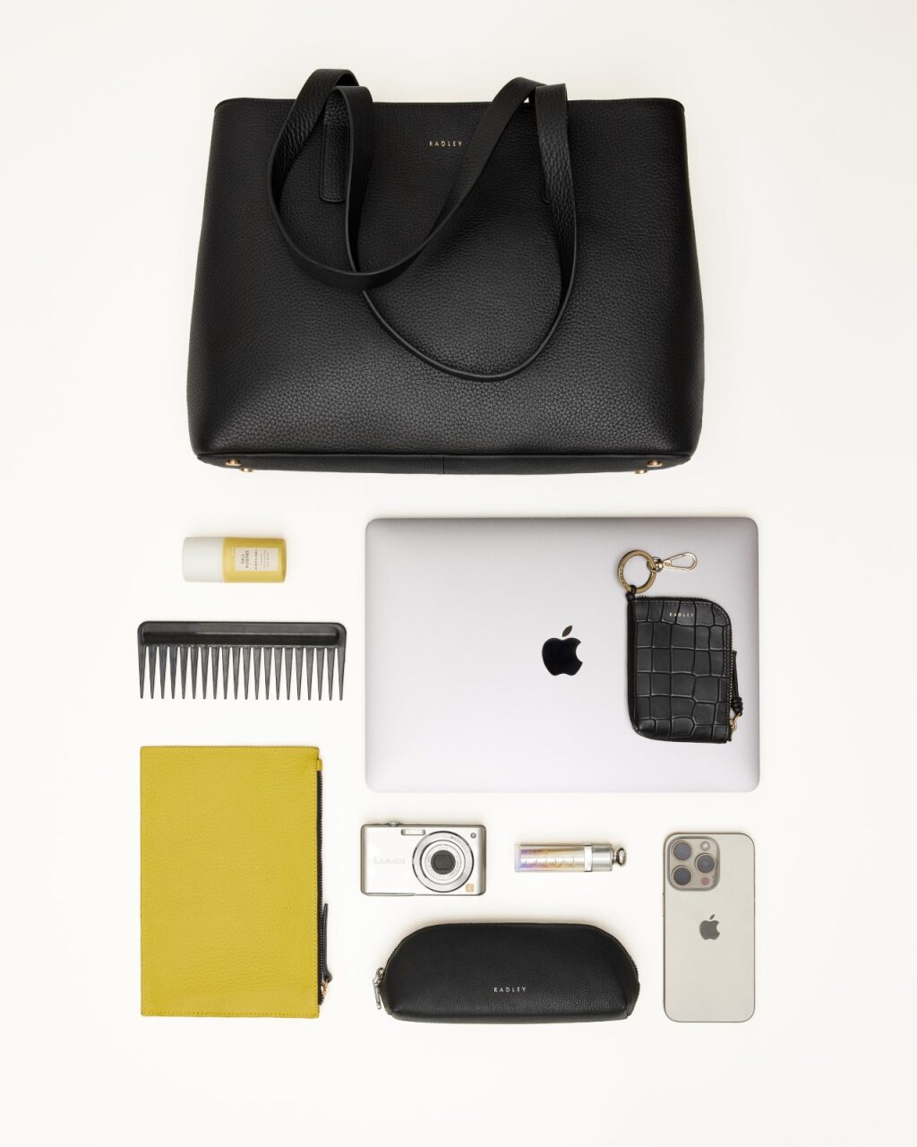 Black Large Ziptop Shoulder Bag - Radley London Women