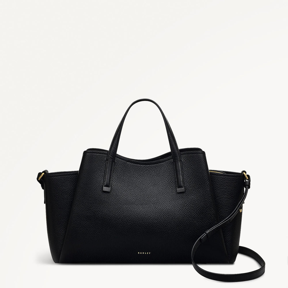 Black Large Ziptop Grab Bag - Radley London Women