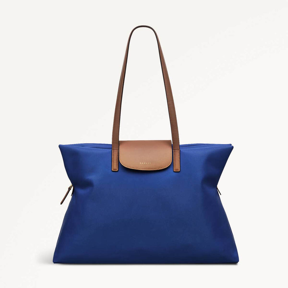 Yves Blue Medium Ziptop Tote Bag - Radley London Women