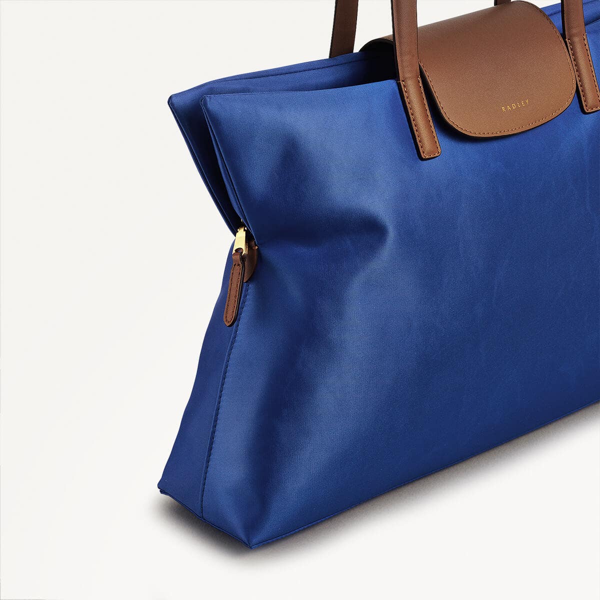 Yves Blue Medium Ziptop Tote Bag - Radley London Women
