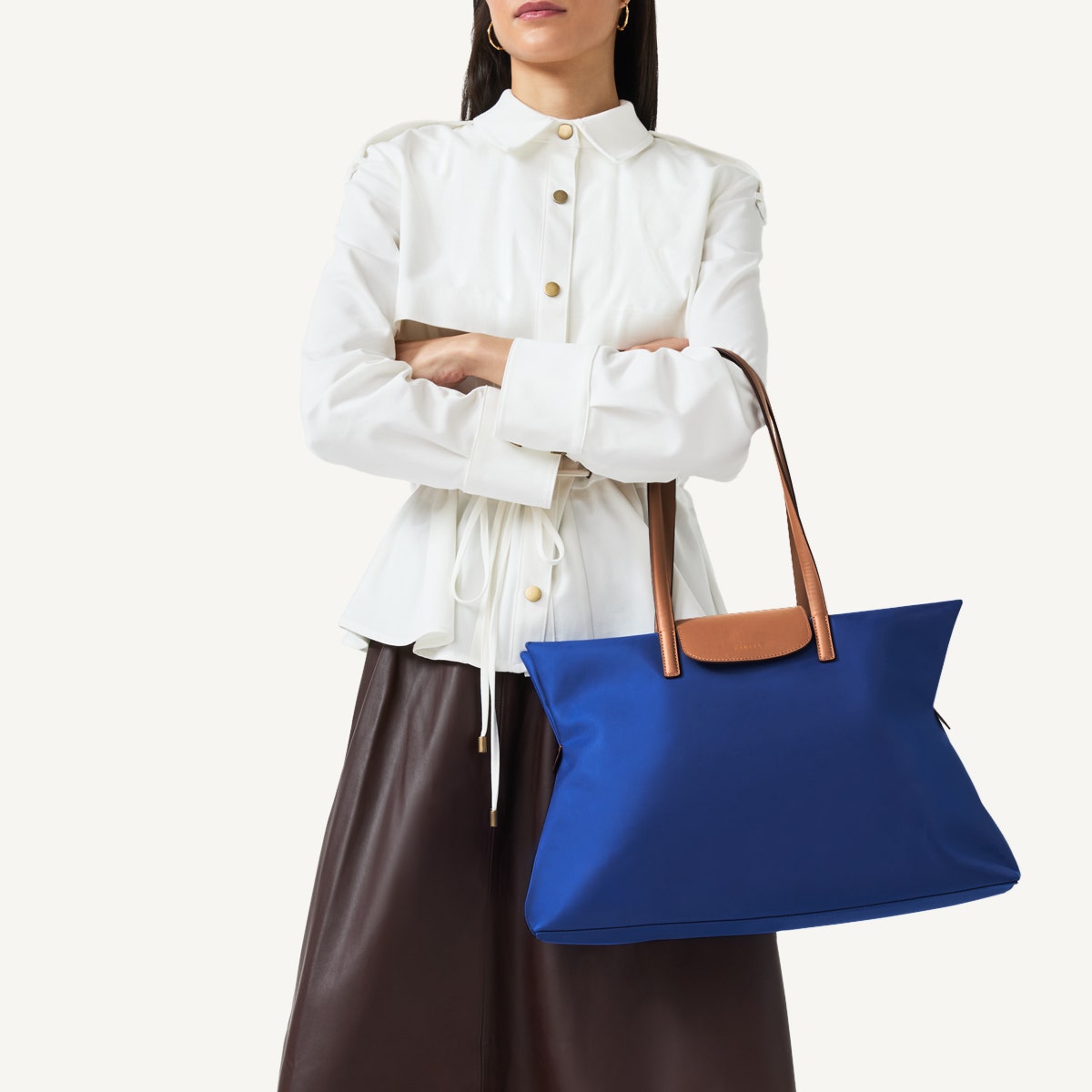 Yves Blue Medium Ziptop Tote Bag - Radley London Women