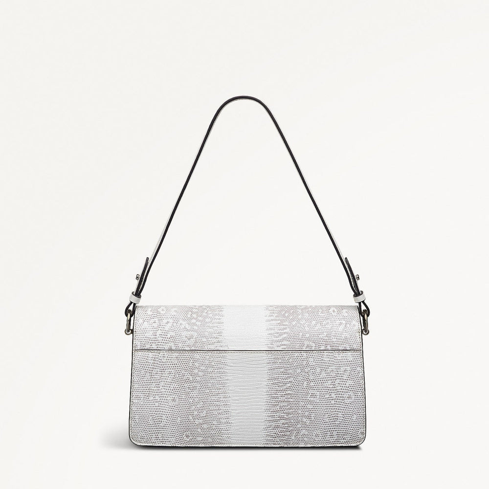 Bright White Medium Flapover Shoulder Bag - Radley London Women